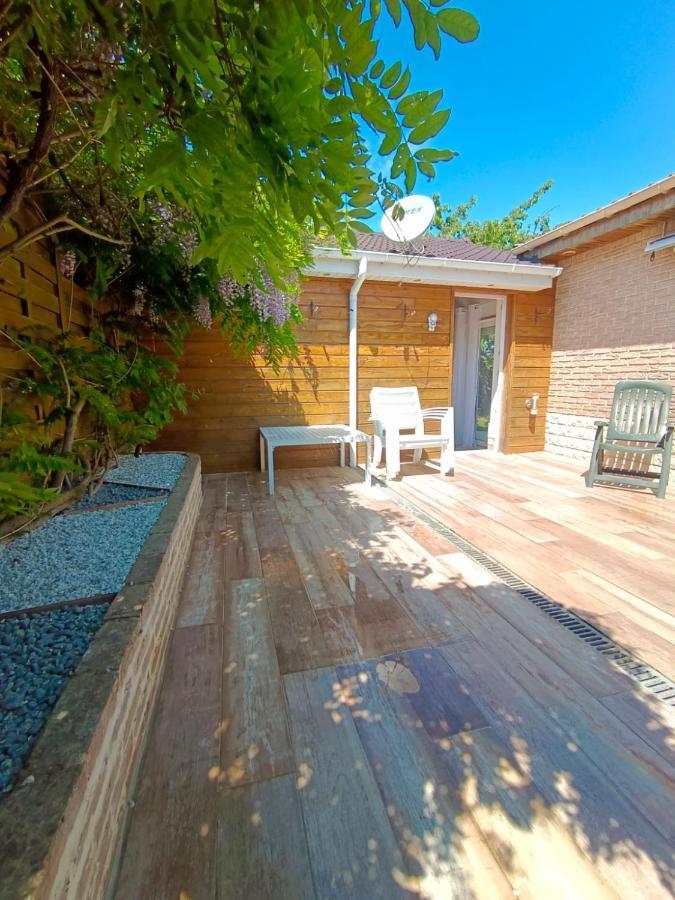 Studio Mer & Aa-Terrasse-Jardin-Wifi-Parking-Classe 3 Etoiles Grand-Fort-Philippe Extérieur photo